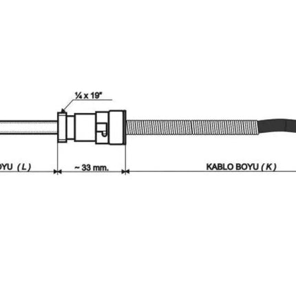 EMKO TC-M08-L012-K01.J – J Tip Termokupl